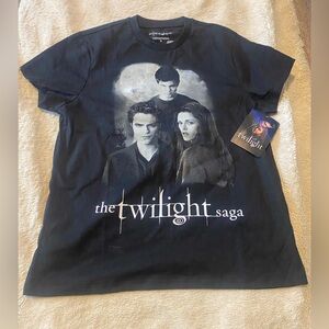 Twilight Saga Black Graphic T-Shirt